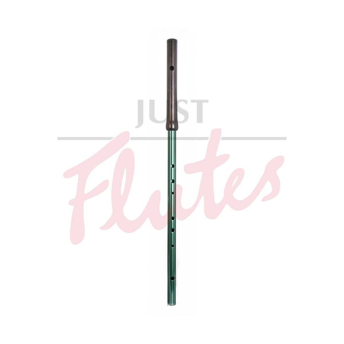 Silverwood Irish Flute in D, Green