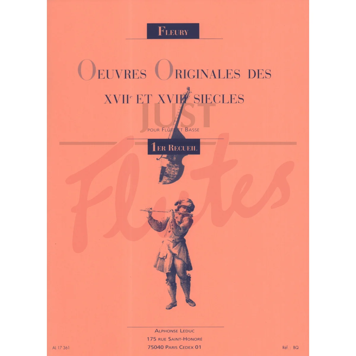 Original Works of the 17th and 18th Centuries for Flute and Piano