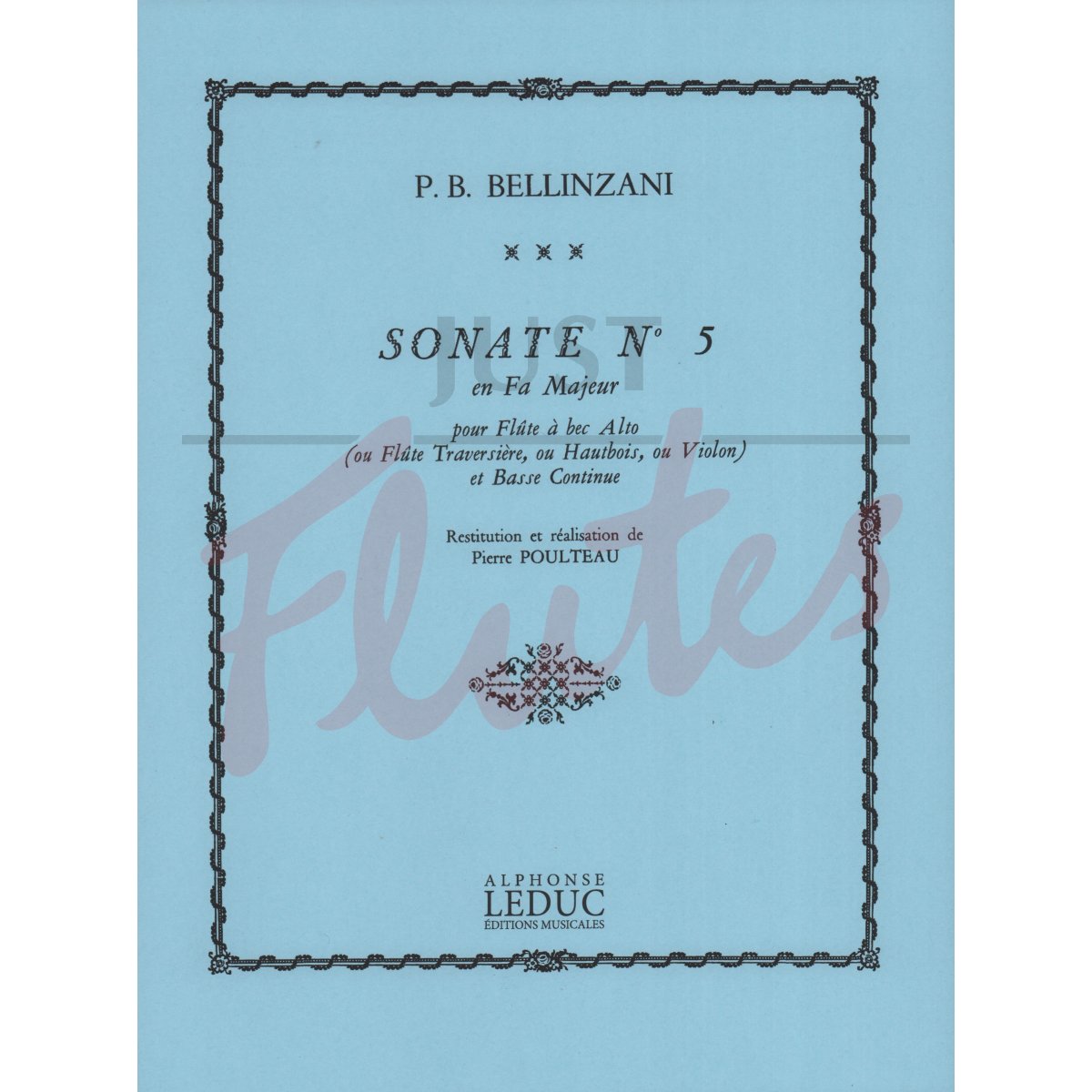 Sonata No.5 in F major for Flute and Basso Continuo
