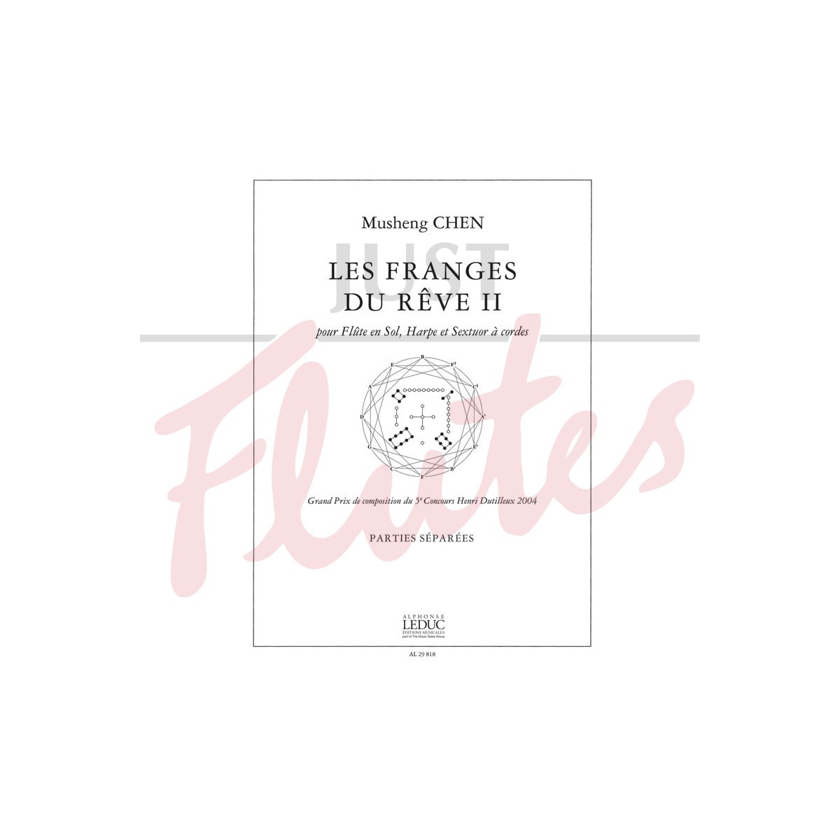 Les Franges Du Reve II [Alto Flute, Harp &amp; Strings]
