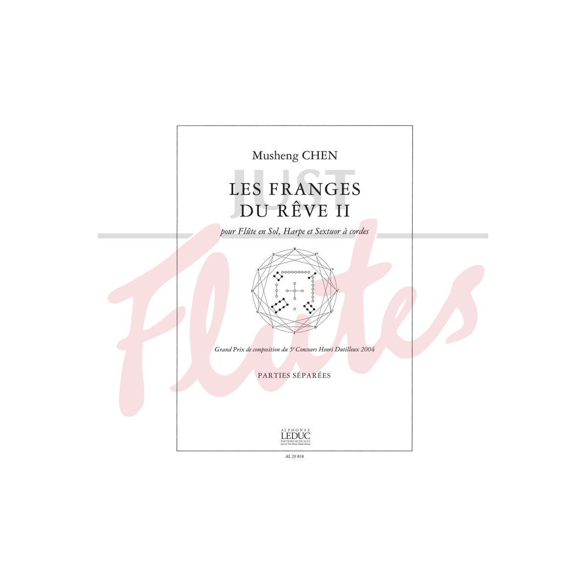 Les Franges Du Reve II [Alto Flute, Harp &amp; Strings]