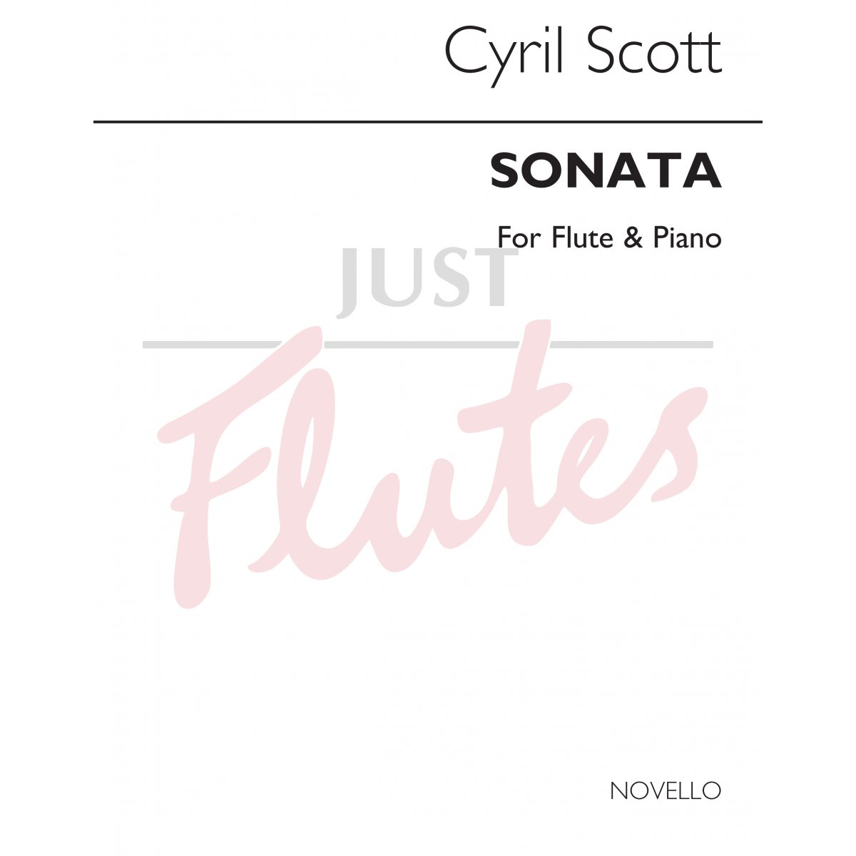 Sonata For Flute and Pianoforte