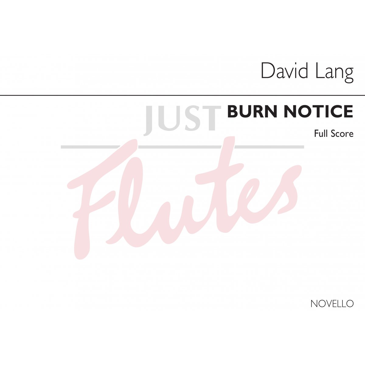 Burn Notice for Flute, Cello and Piano