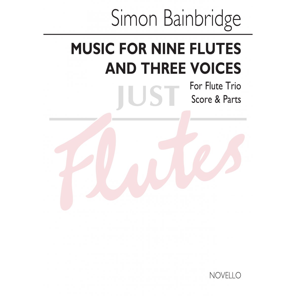 Music for Nine Flutes and Three Voices