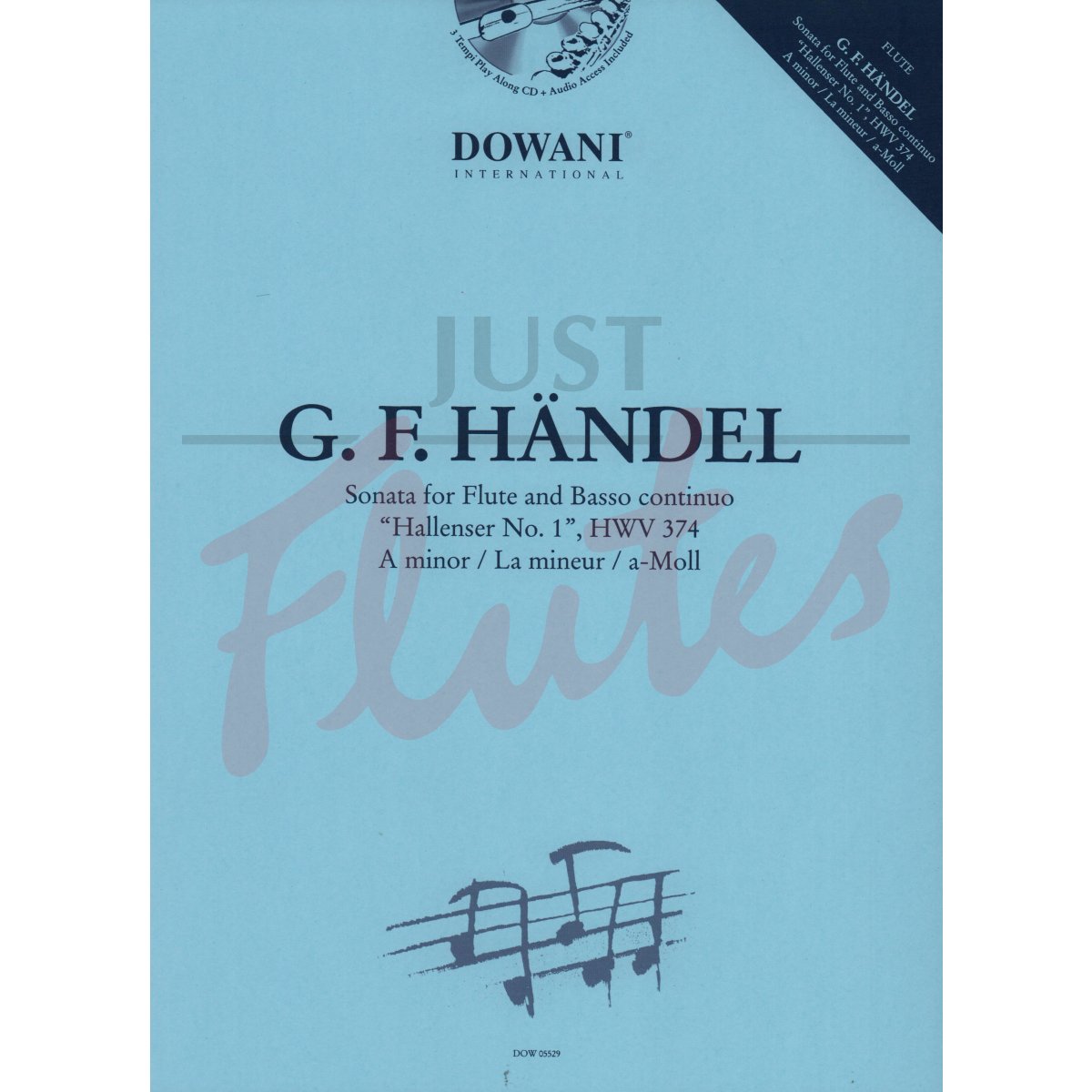 Sonata &quot;Hallenser No. 1&quot; in A minor for Flute and Basso continuo