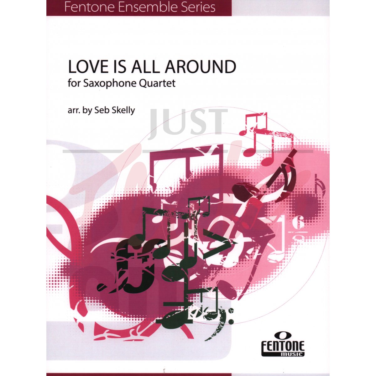 Love is All Around for Saxophone Quartet