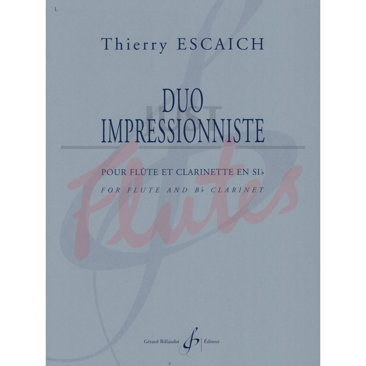 Duo Impressioniste for Flute and Clarinet