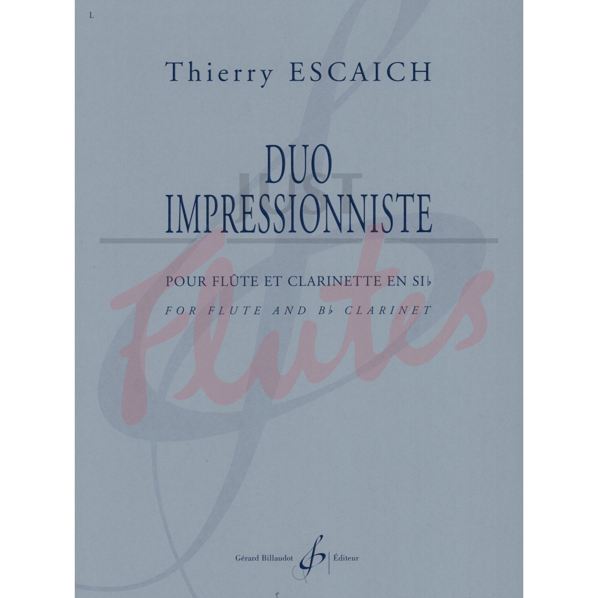 Duo Impressioniste for Flute and Clarinet