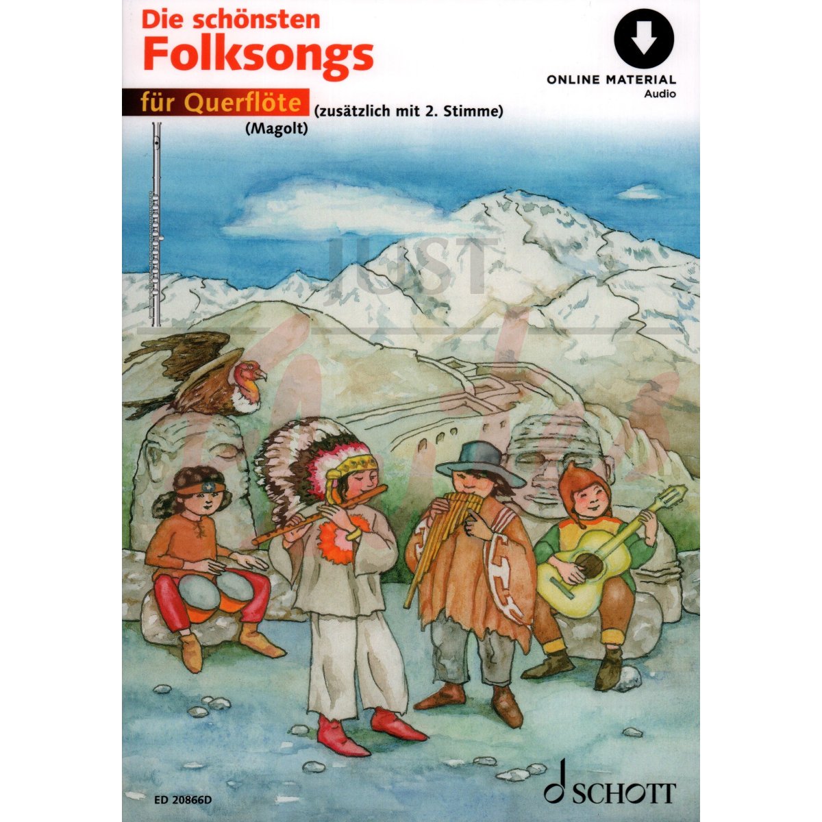The Most Beautiful Folk Songs for Two Flutes
