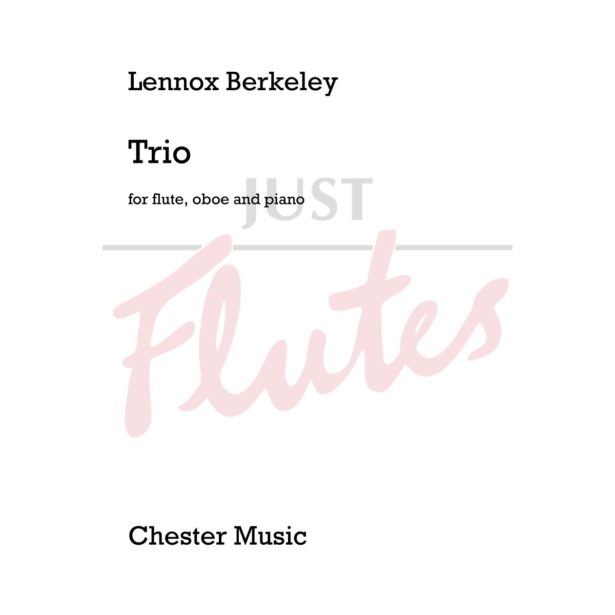Trio For Flute, Oboe And Piano