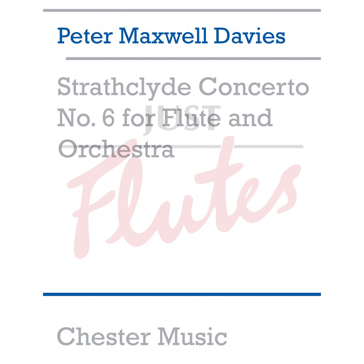 Strathclyde Concerto No 6 for Flute and Piano