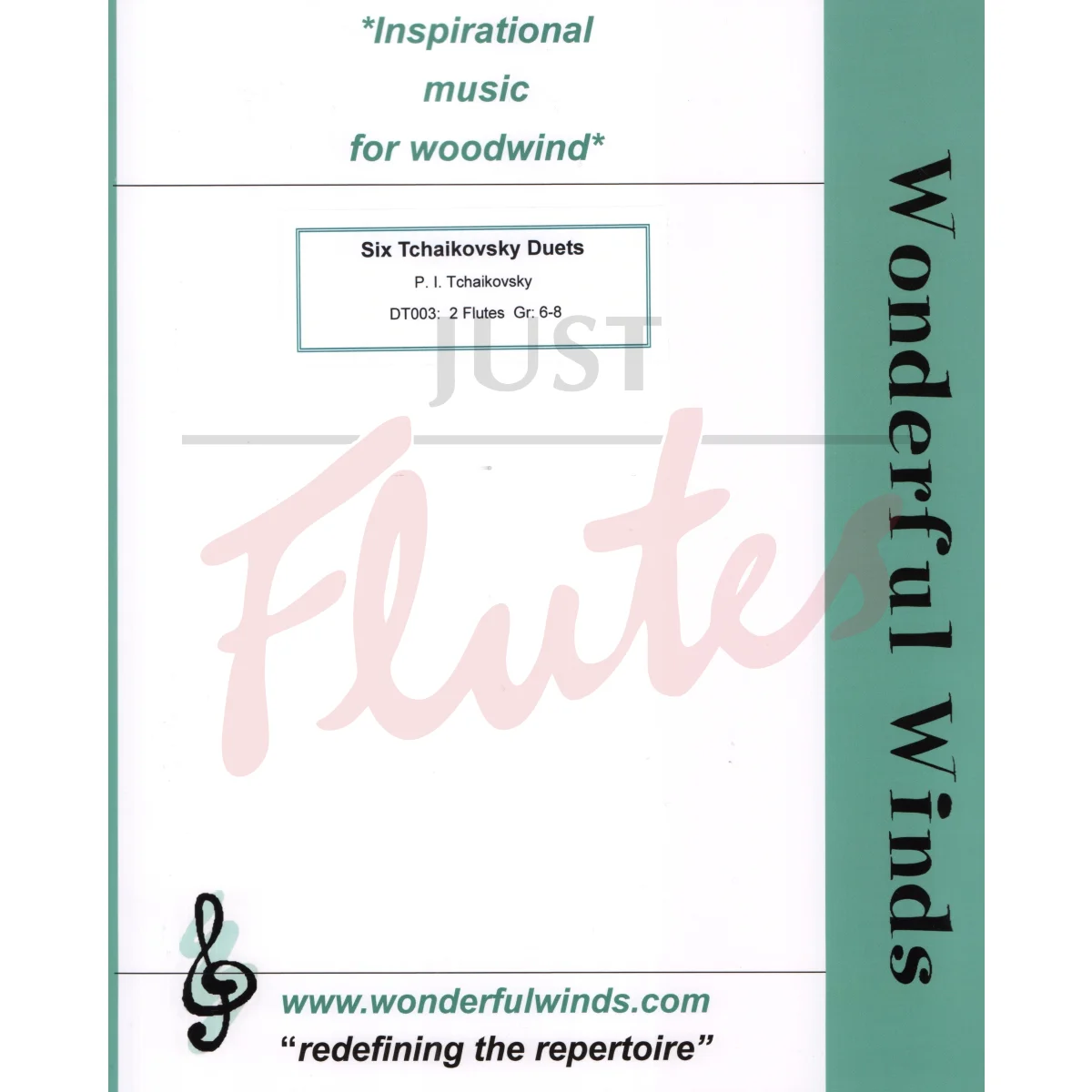 Six Tchaikovsky Duets for Two Flutes