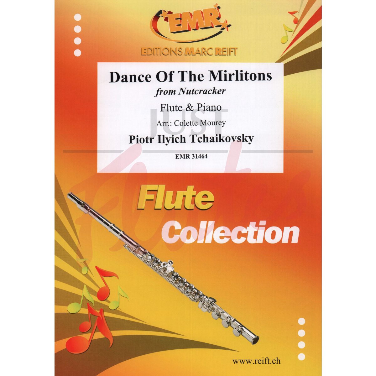 Dance of the Mirlitons from The Nutcracker for Flute and Piano