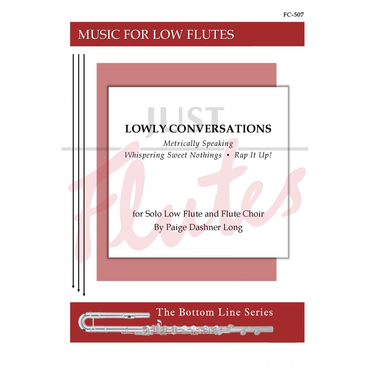 Lowly Conversations For Solo Low Flute And Flute Choir