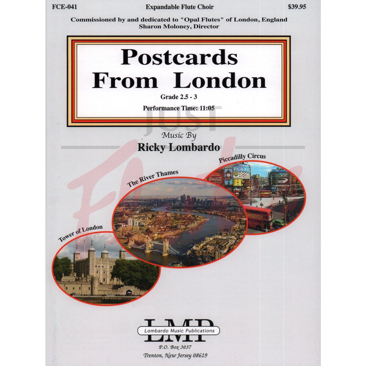 Postcards from London for Flute Choir