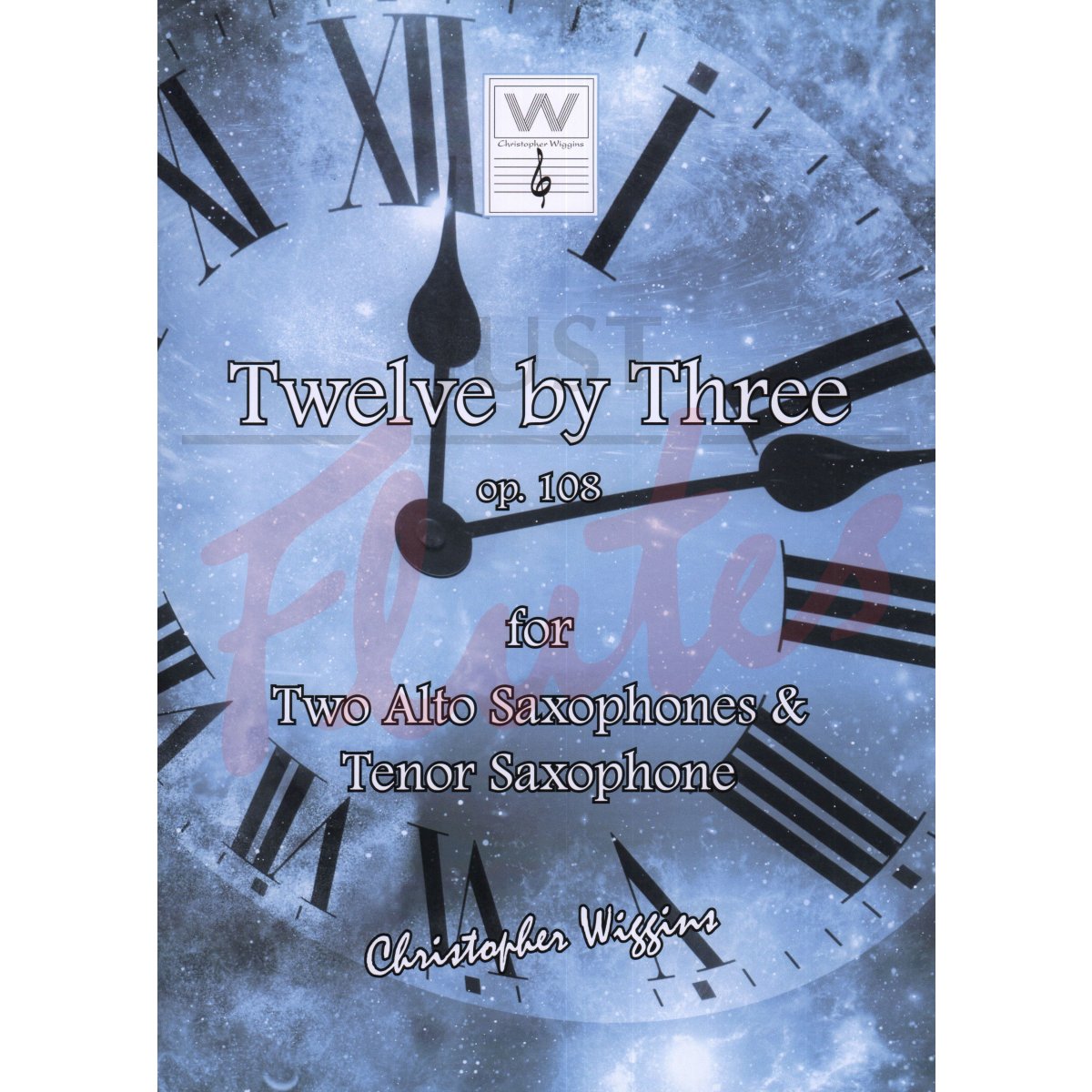Twelve by Three for Alto and Tenor Saxophone Trio