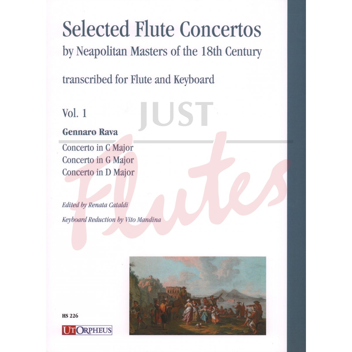 Selected Flute Concertos by Neapolitan Masters of the 18th Century for Flute and Piano, Vol. 1: Gennaro Rava