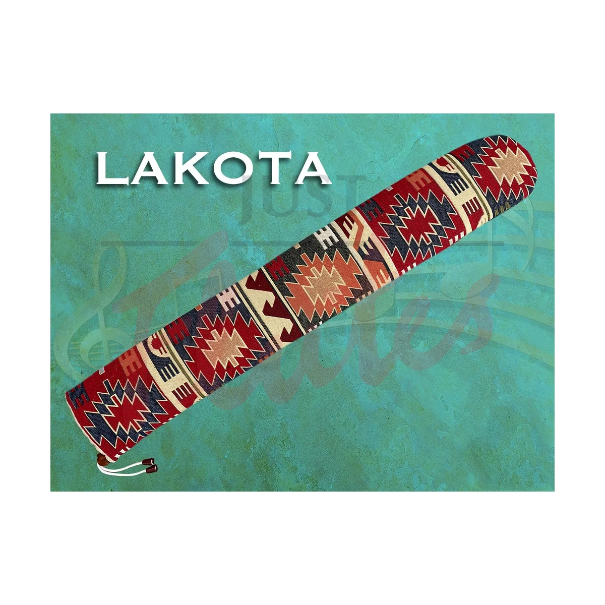 Red Kite Native American Style Flute Bag, Lakota Design