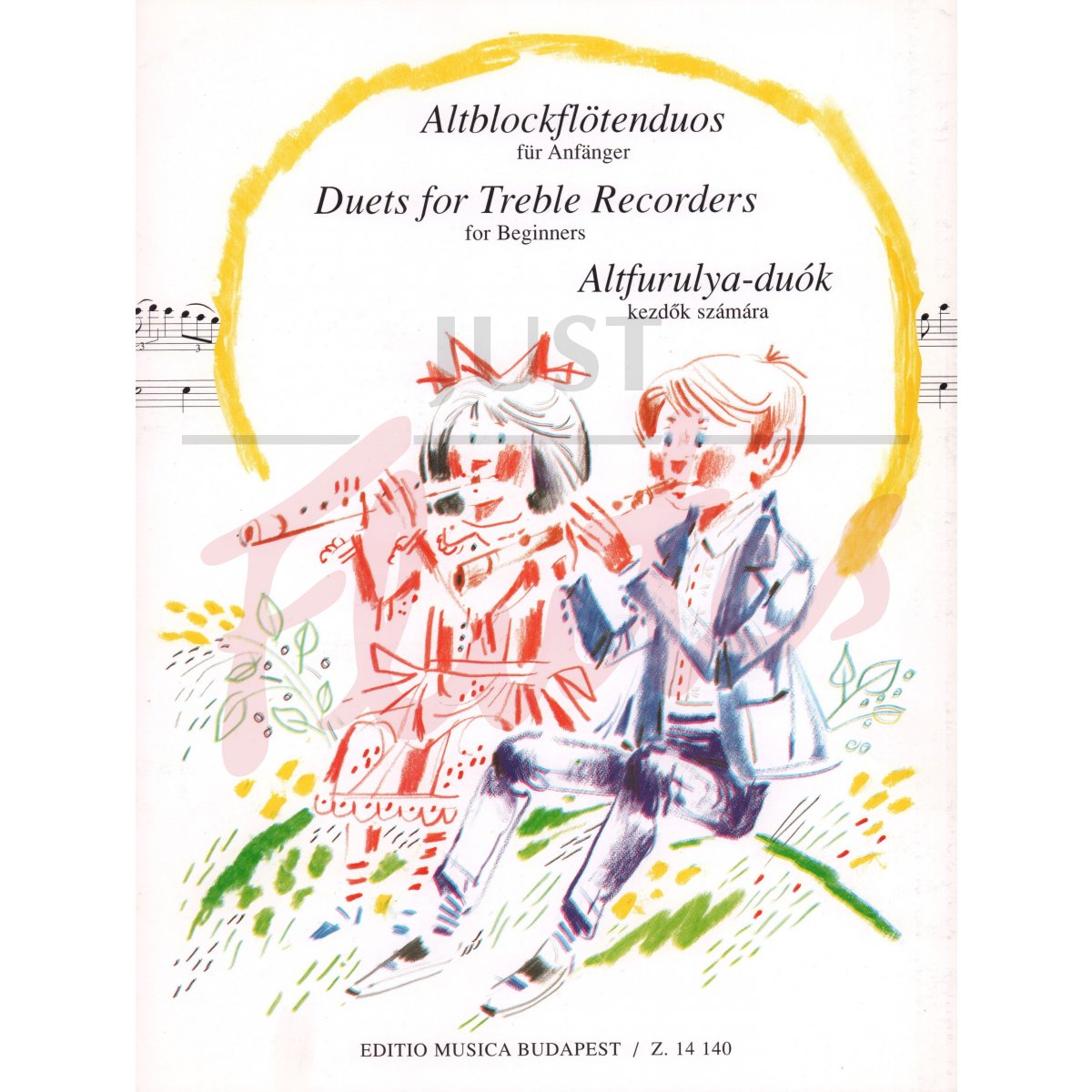 Duets for Treble Recorders for Beginners