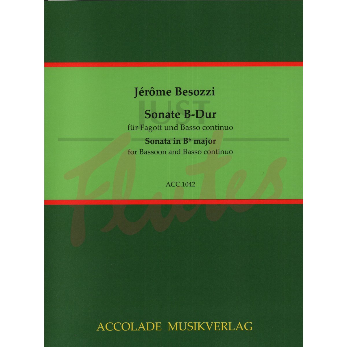 Sonata in Bb major for Bassoon and Basso Continuo