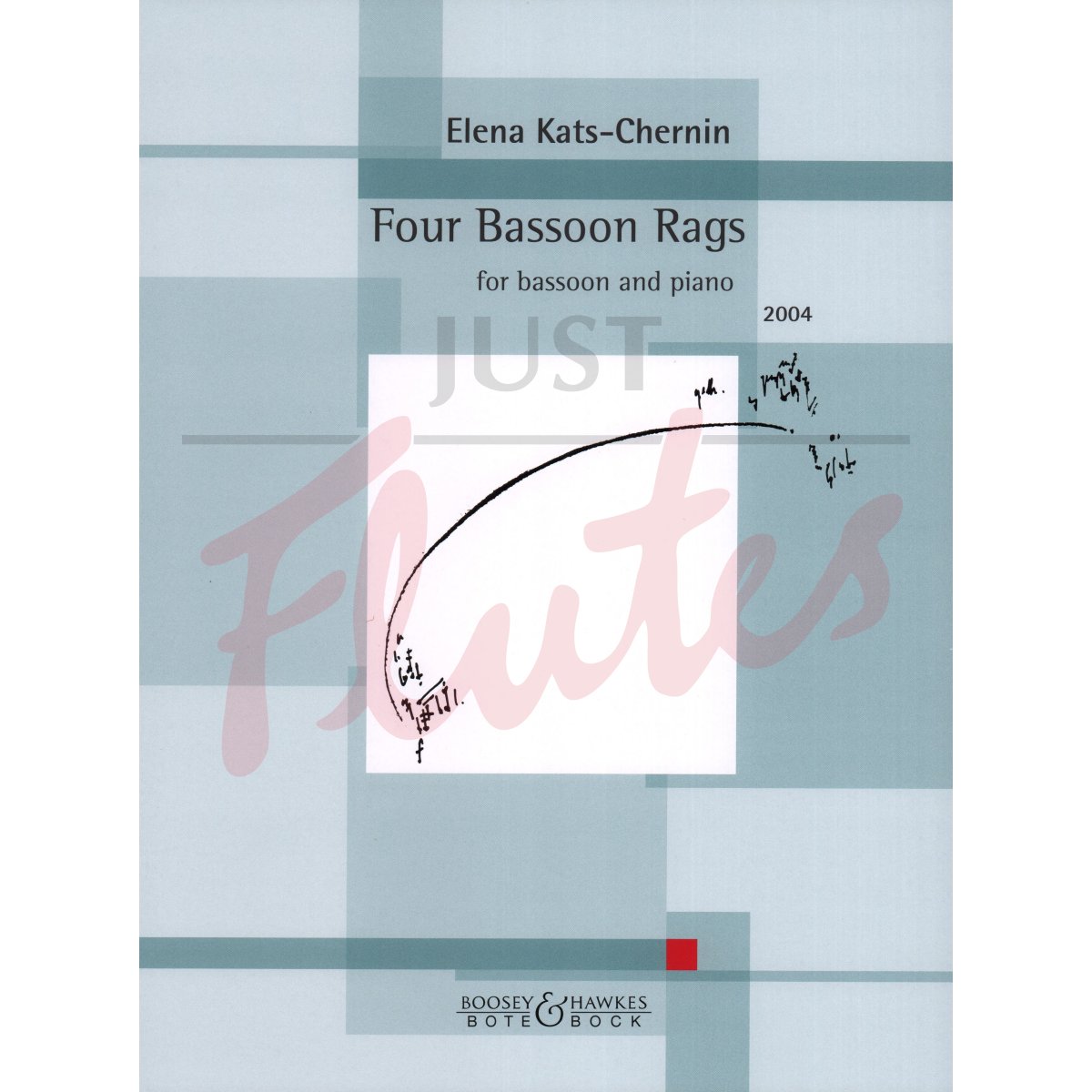 Four Bassoon Rags for Bassoon and Piano