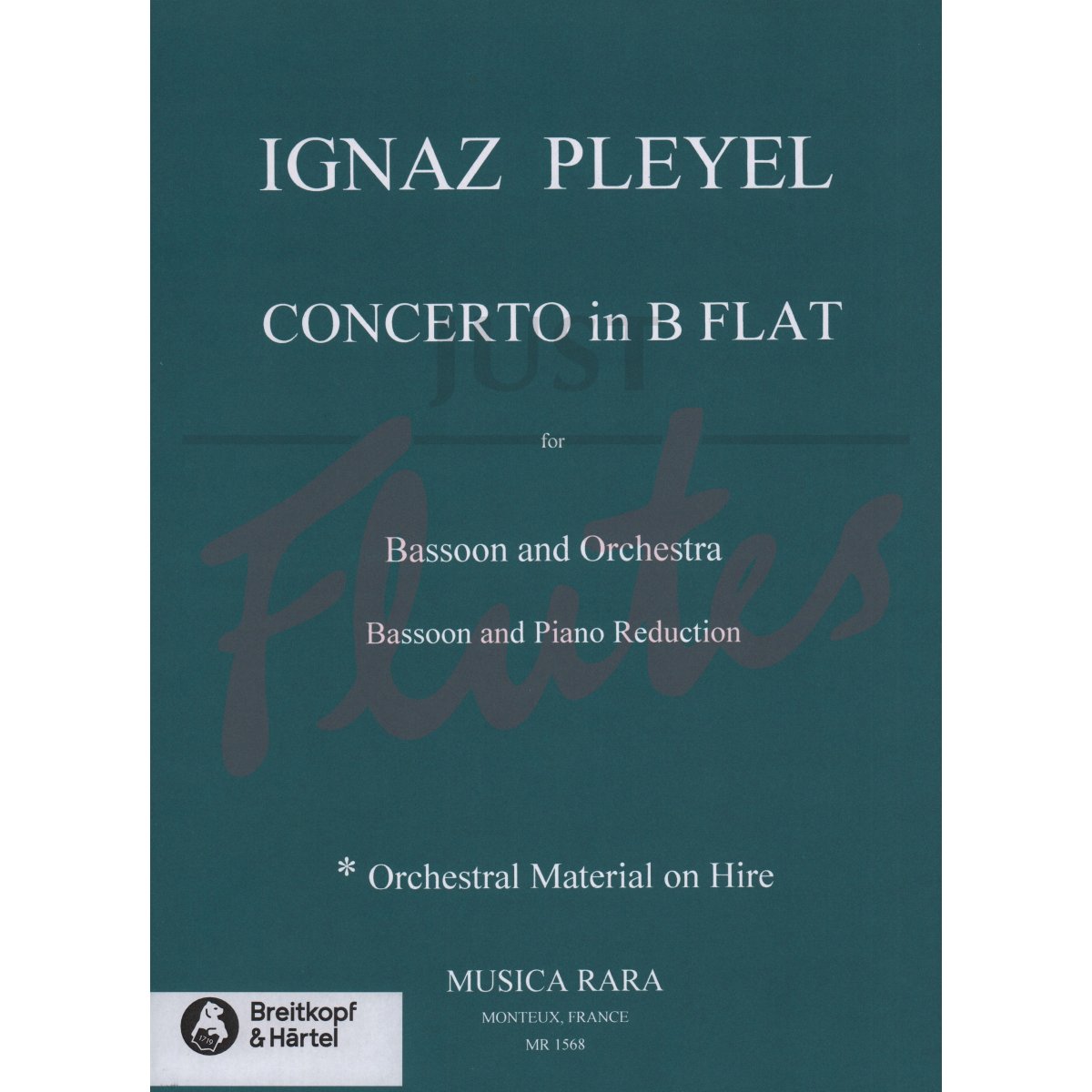 Concerto in Bb major for Bassoon and Piano