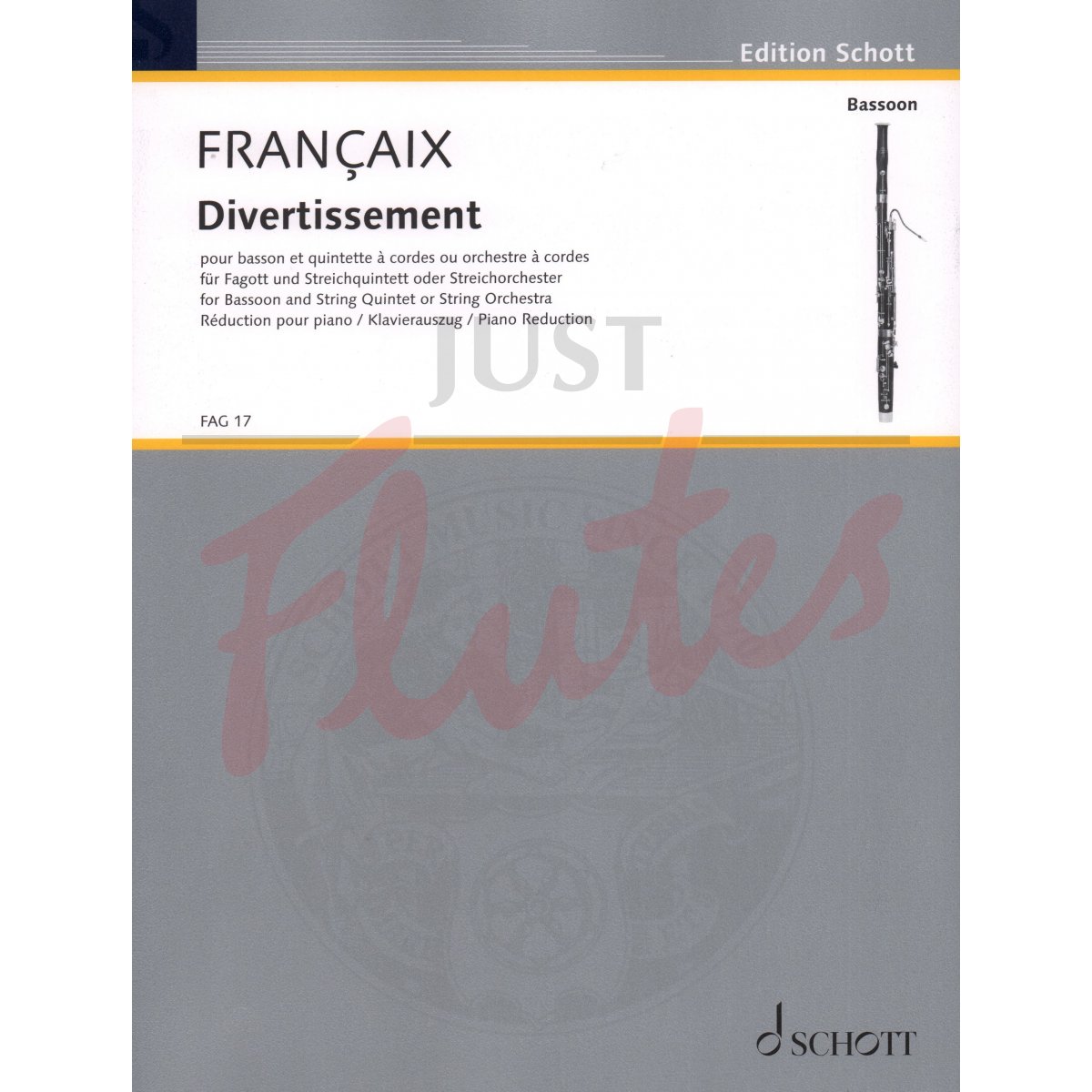 Divertissement for Bassoon and Piano