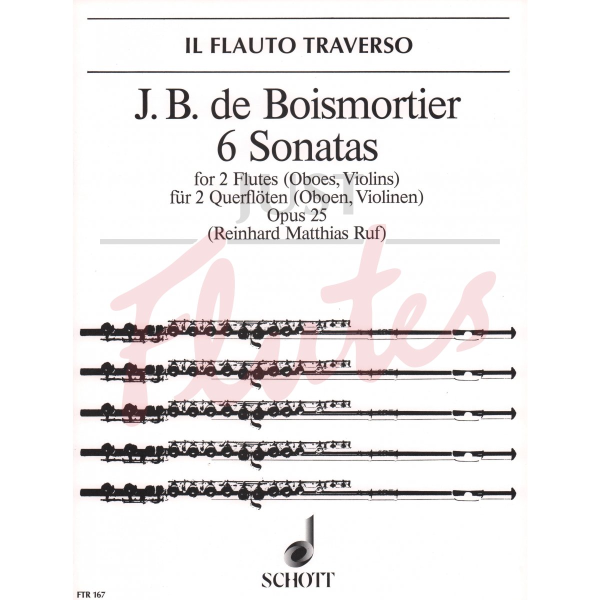 6 Sonatas for Two Flutes