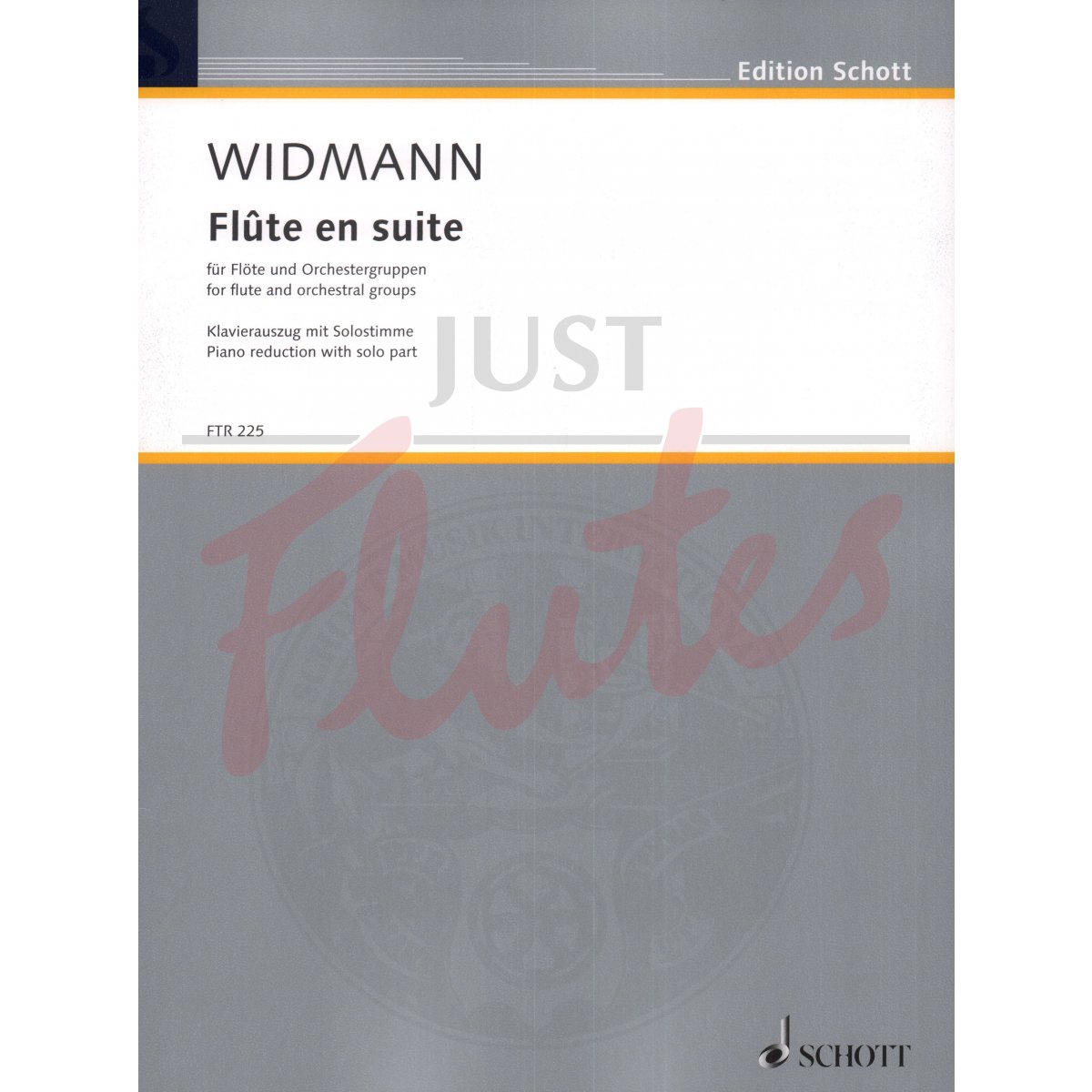 Flute en suite for Flute and Orchestral Groups arranged for Flute and Piano