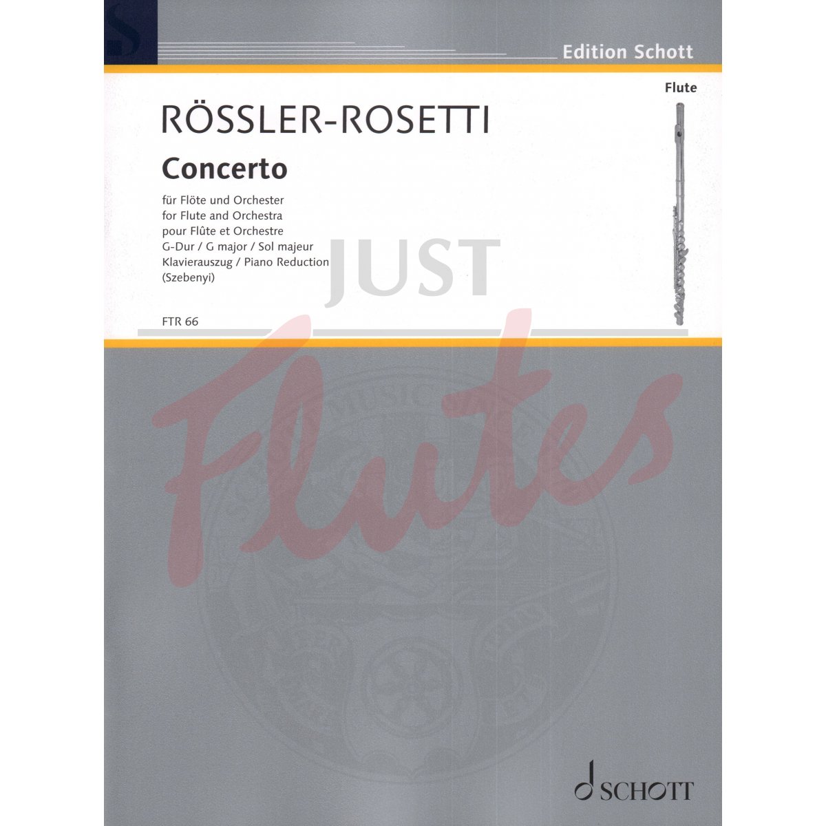 Concerto in G major for Flute and Piano