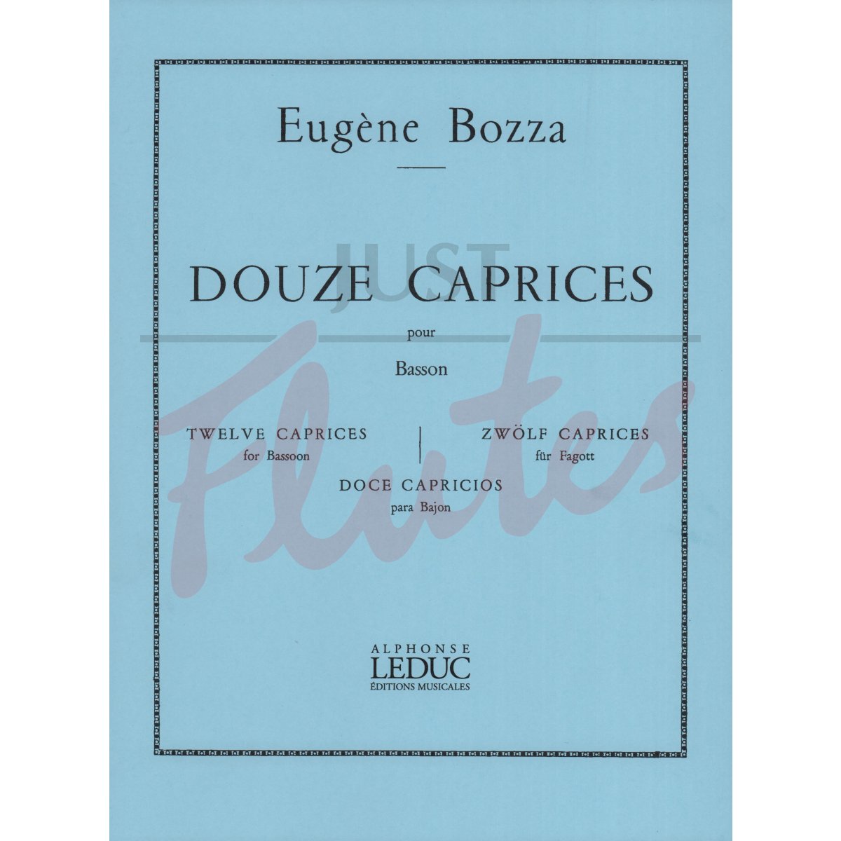 Twelve Caprices for Bassoon