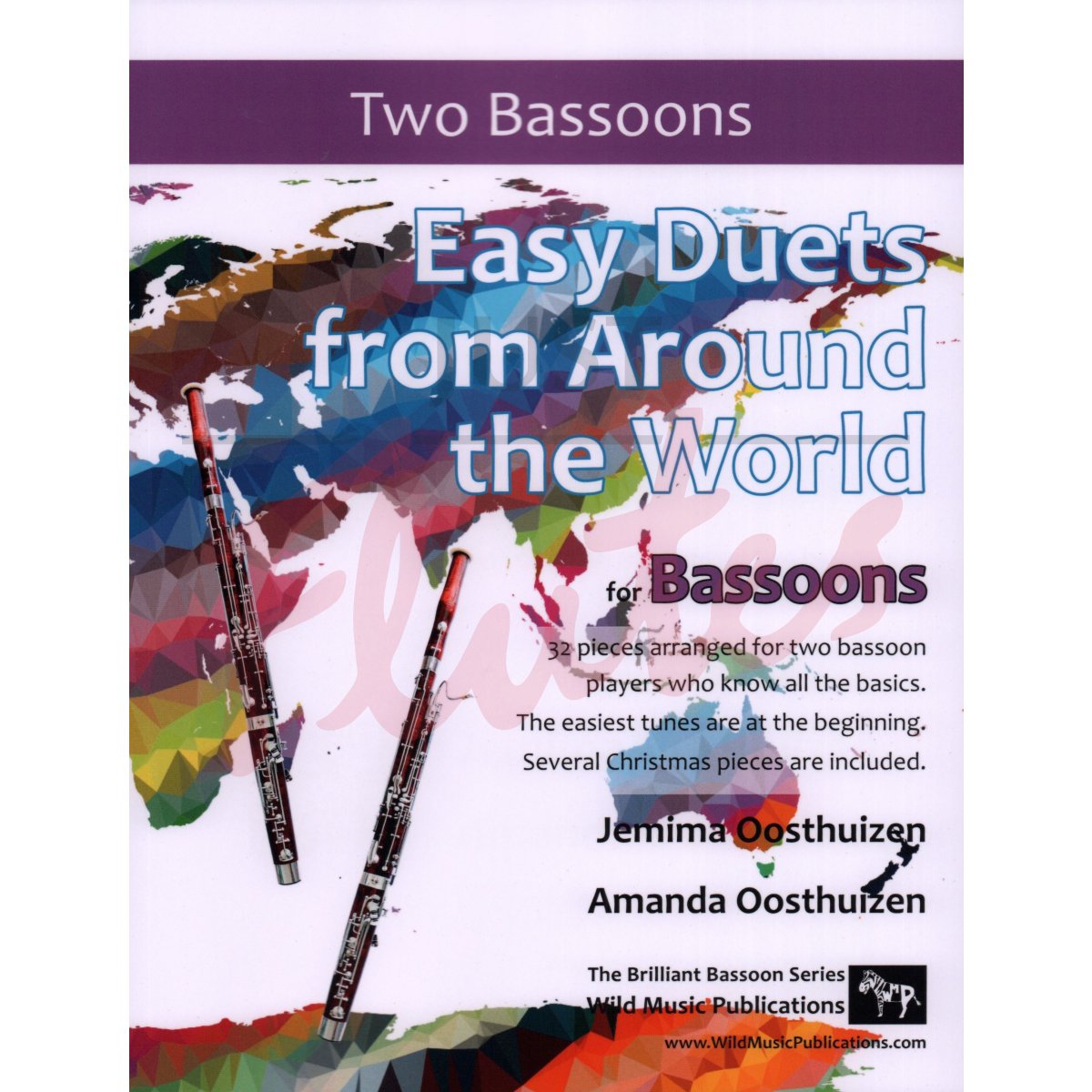 Easy Duets from Around the World for Two Bassoons