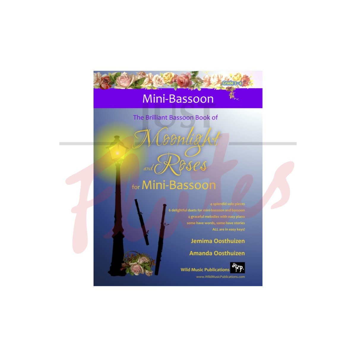 The Brilliant Bassoon Book of Moonlight and Roses for Mini-Bassoon