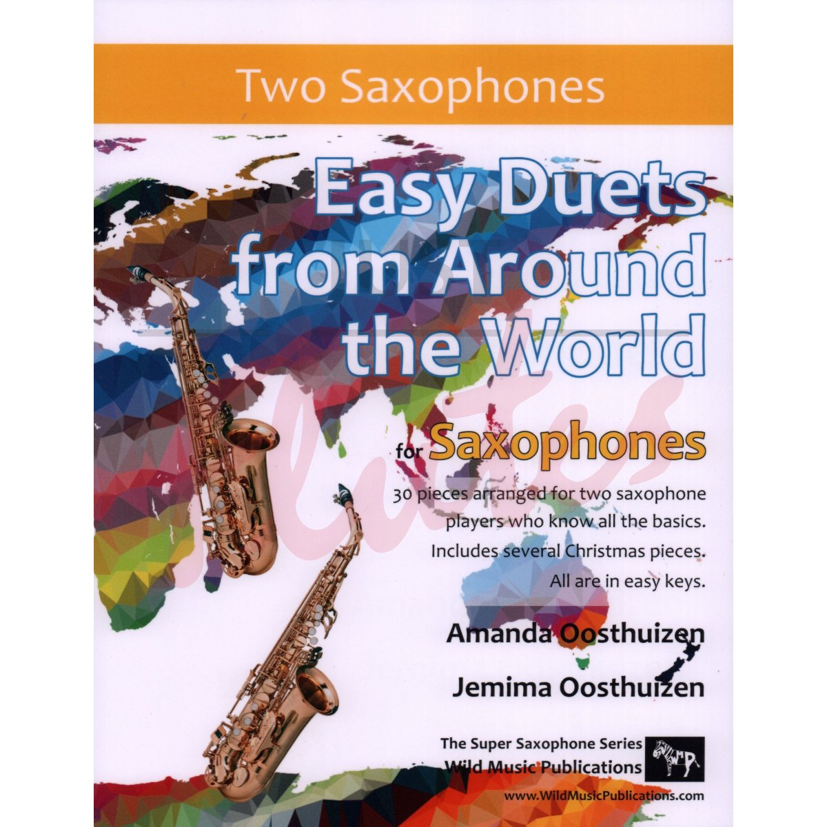 Easy Duets from Around the World for Two Saxophones