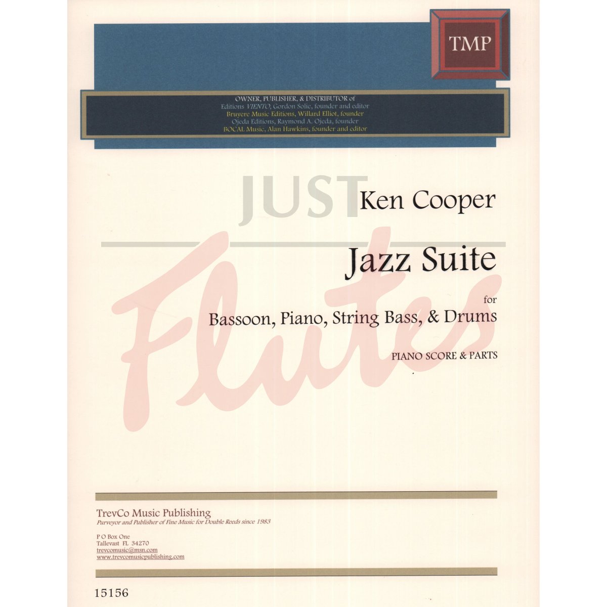 Jazz Suite for Bassoon, Piano, String Bass and Drums