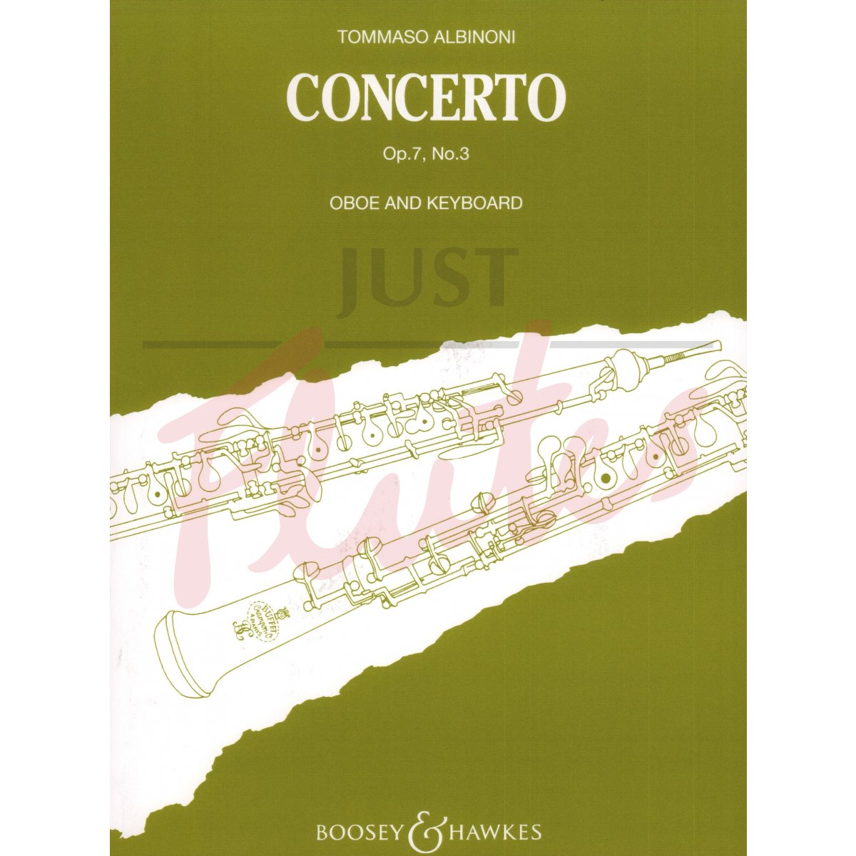 Concerto in Bb major for Oboe and Piano
