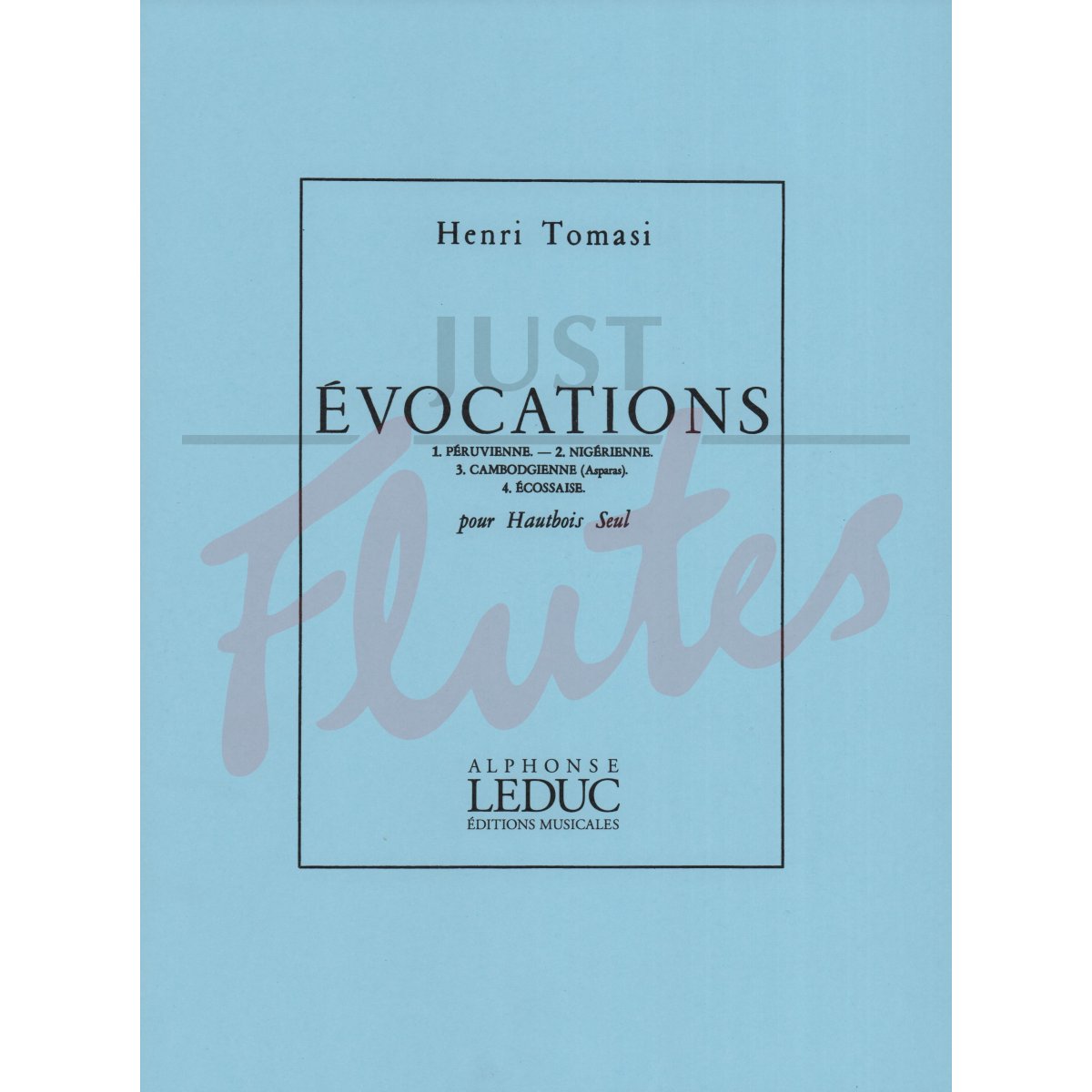 Evocations for Solo Oboe