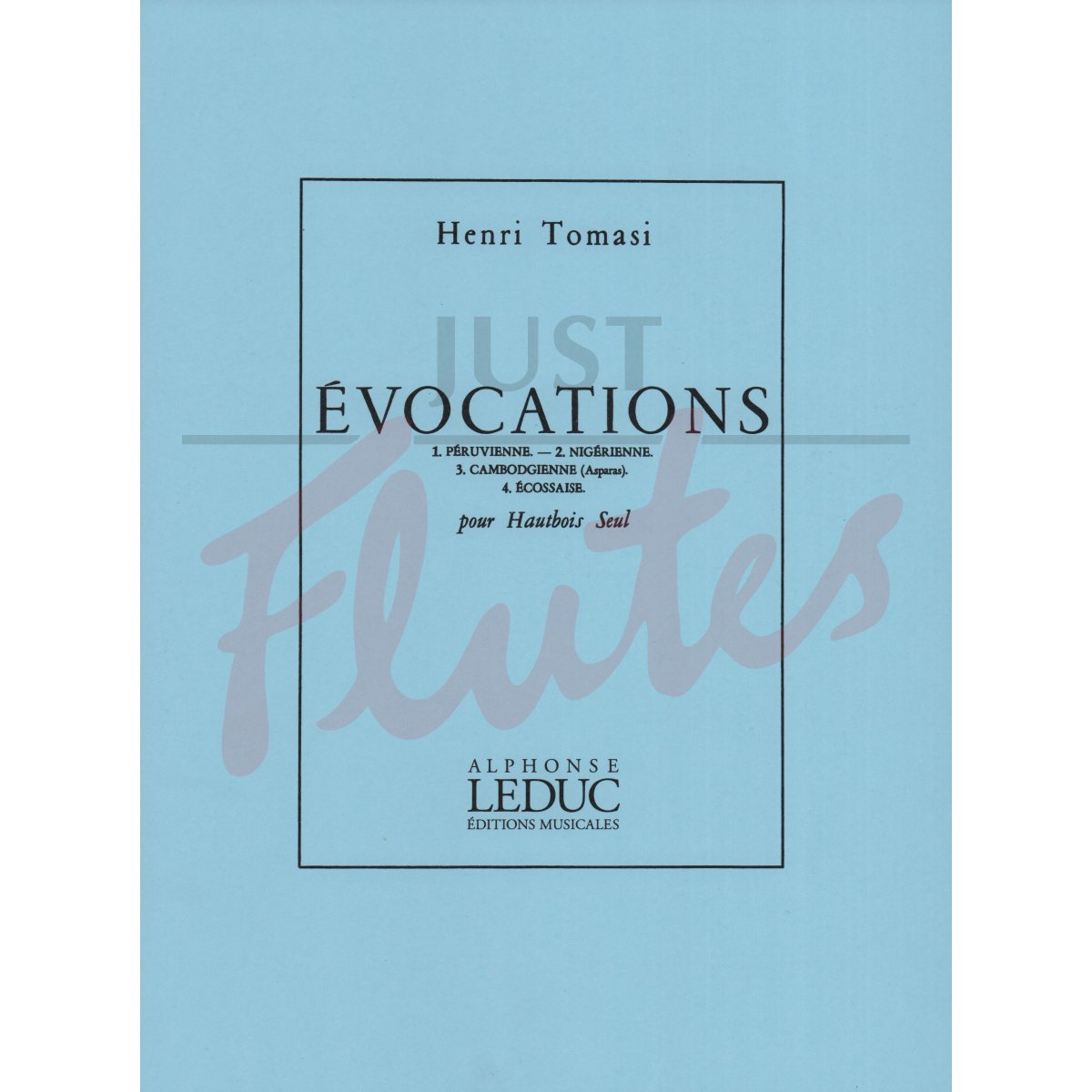 Evocations for Solo Oboe