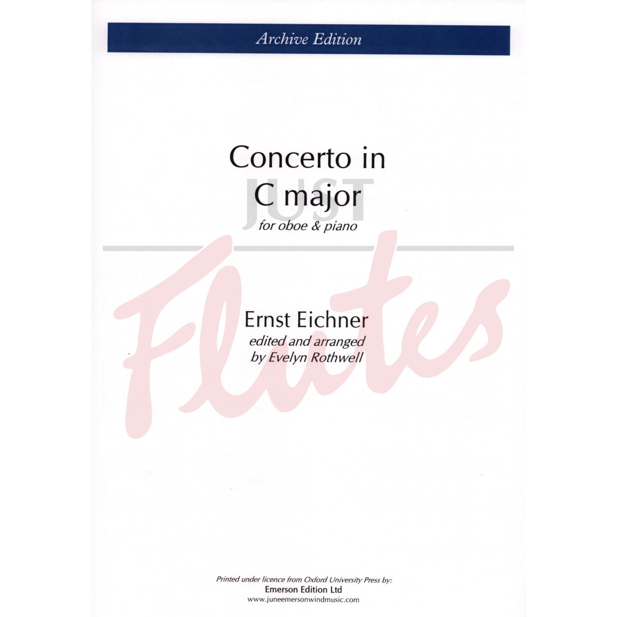 Concerto in C major for Oboe and Piano