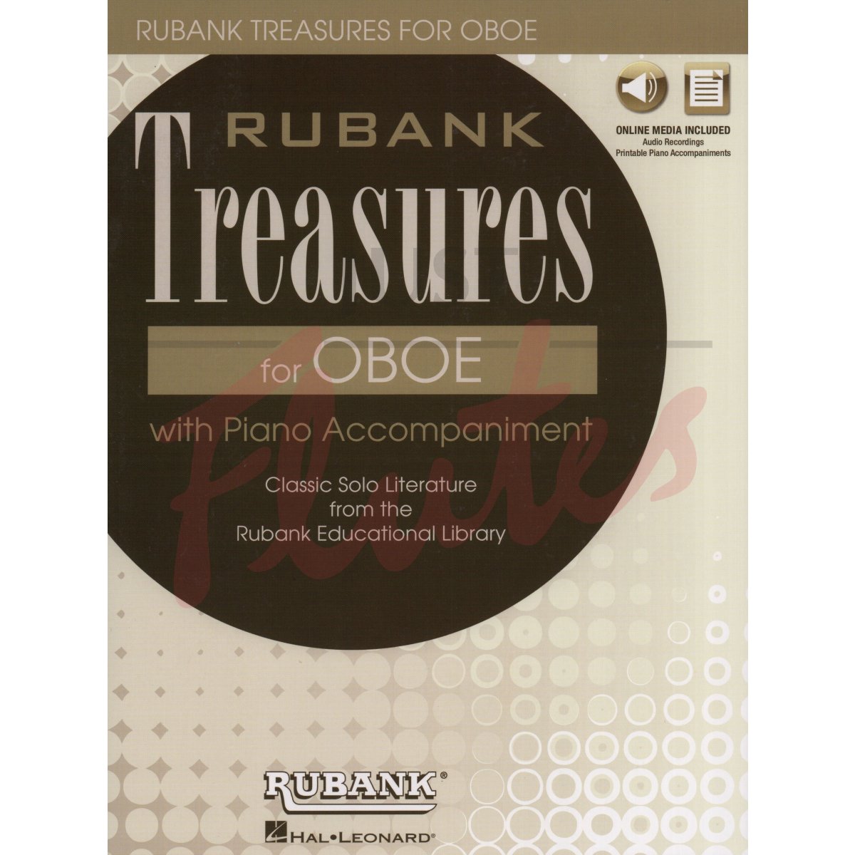 Rubank Treasures for Oboe with Piano Accompaniment