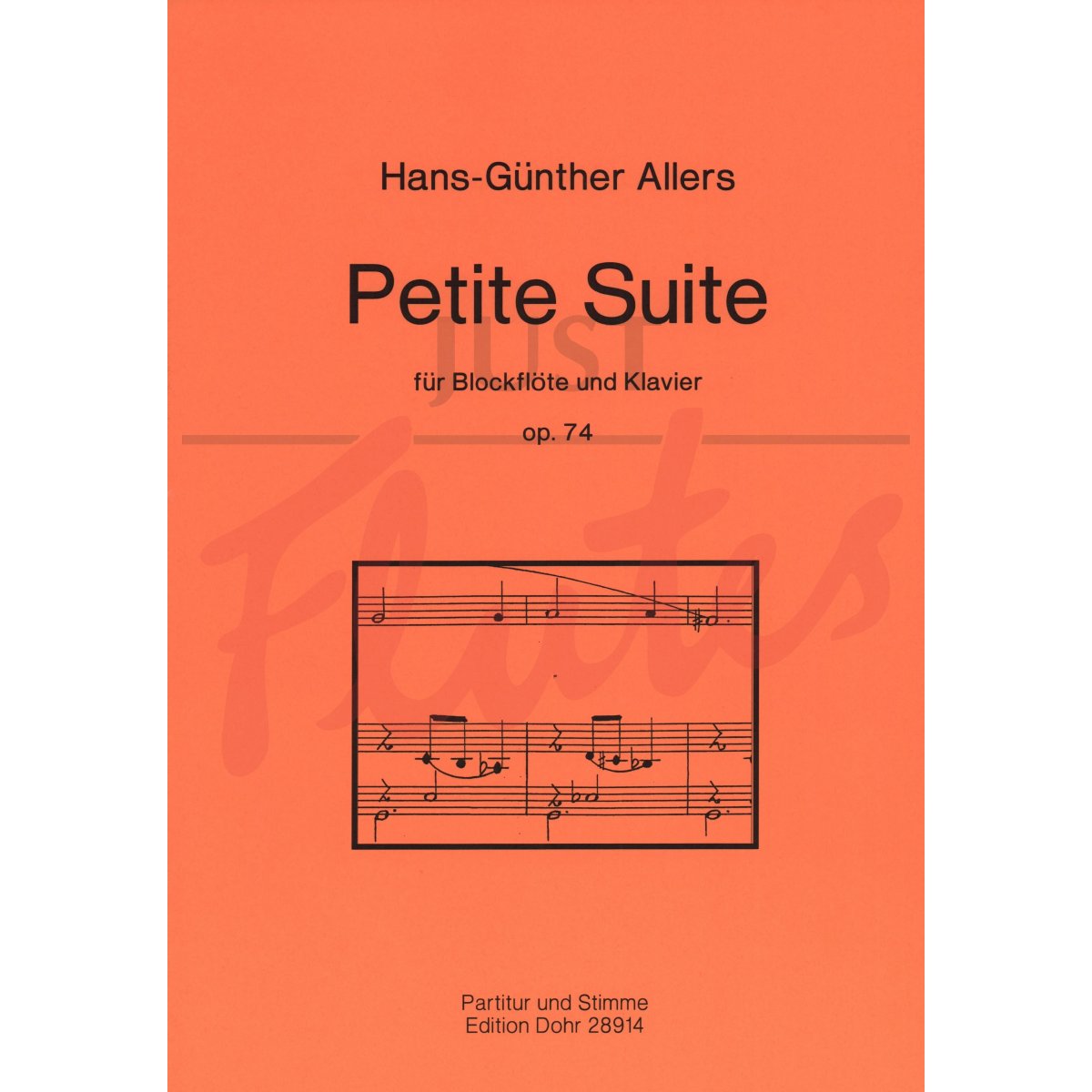 Petite Suite for Recorder and Piano