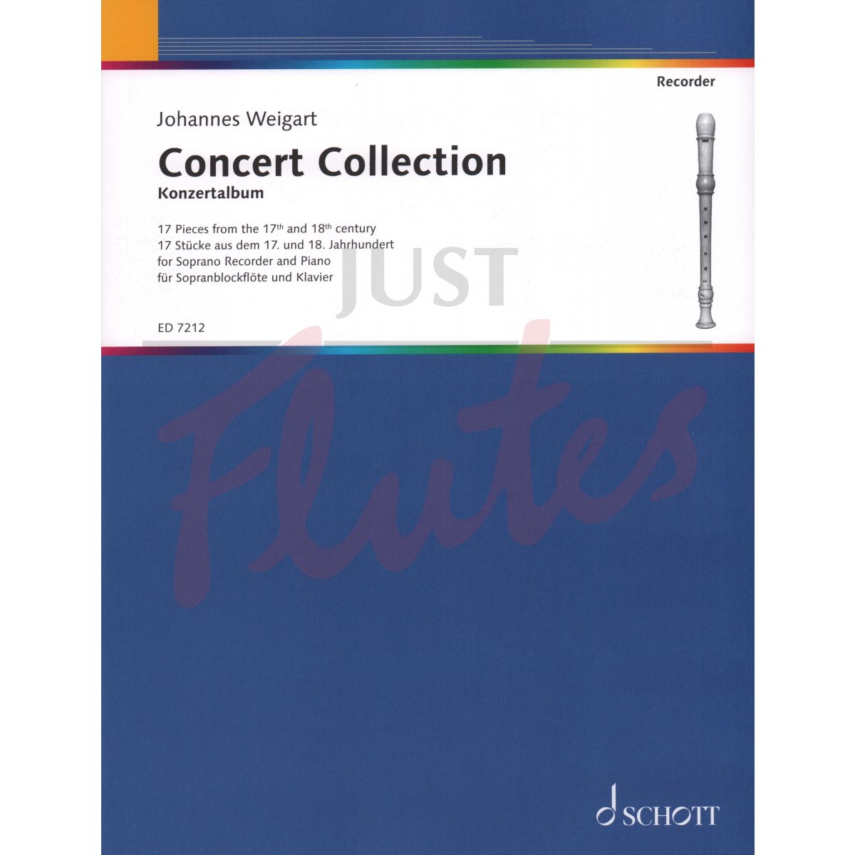 Concerto Collection for Descant Recorder and Piano