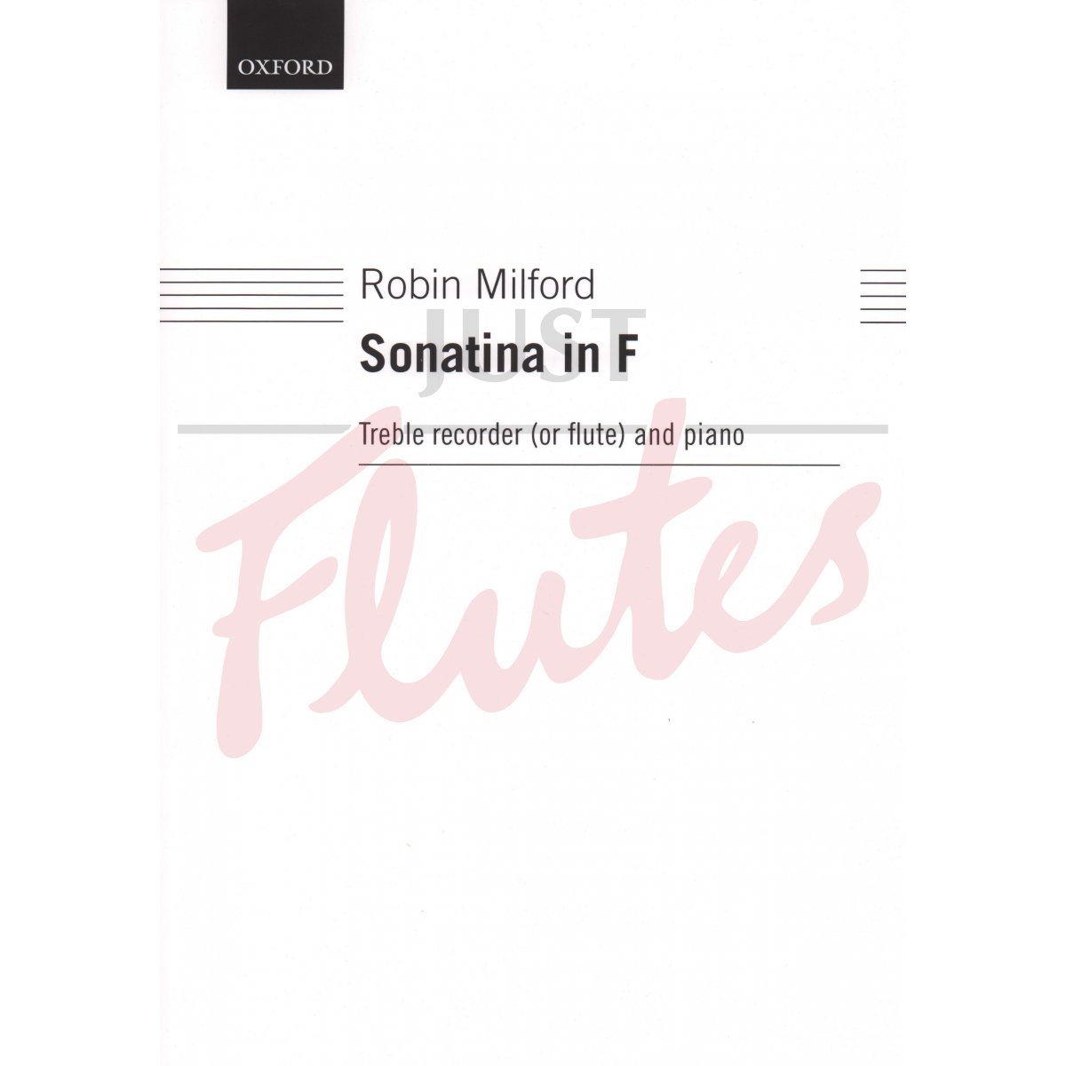 Sonatina in F for Treble Recorder/Flute and Piano