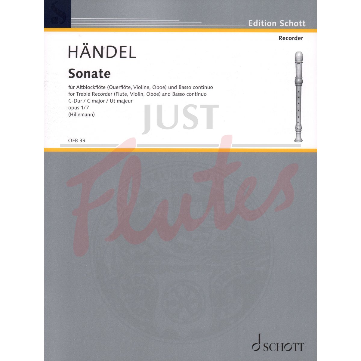 Sonata in C major for Treble Recorder and Basso Continuo