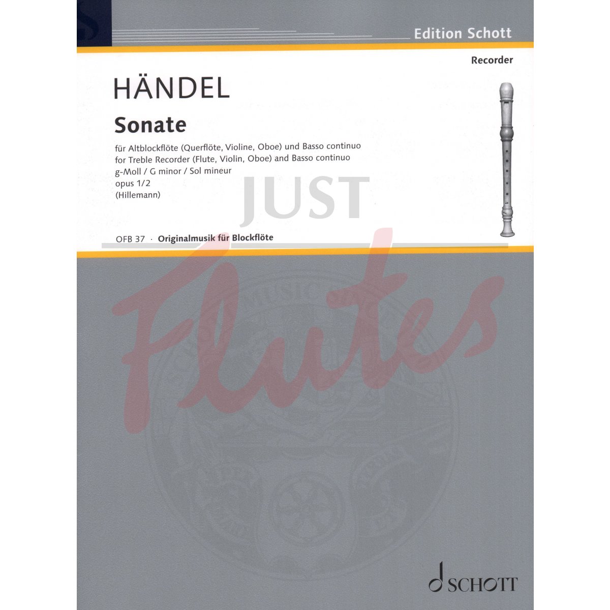 Sonata in G minor for Treble Recorder and Basso Continuo