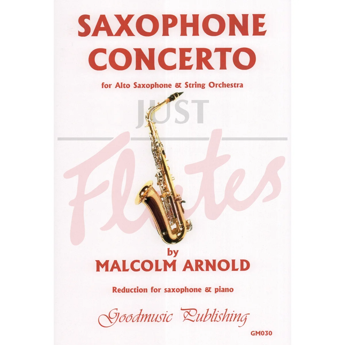Saxophone Concerto for Alto Saxophone and Piano