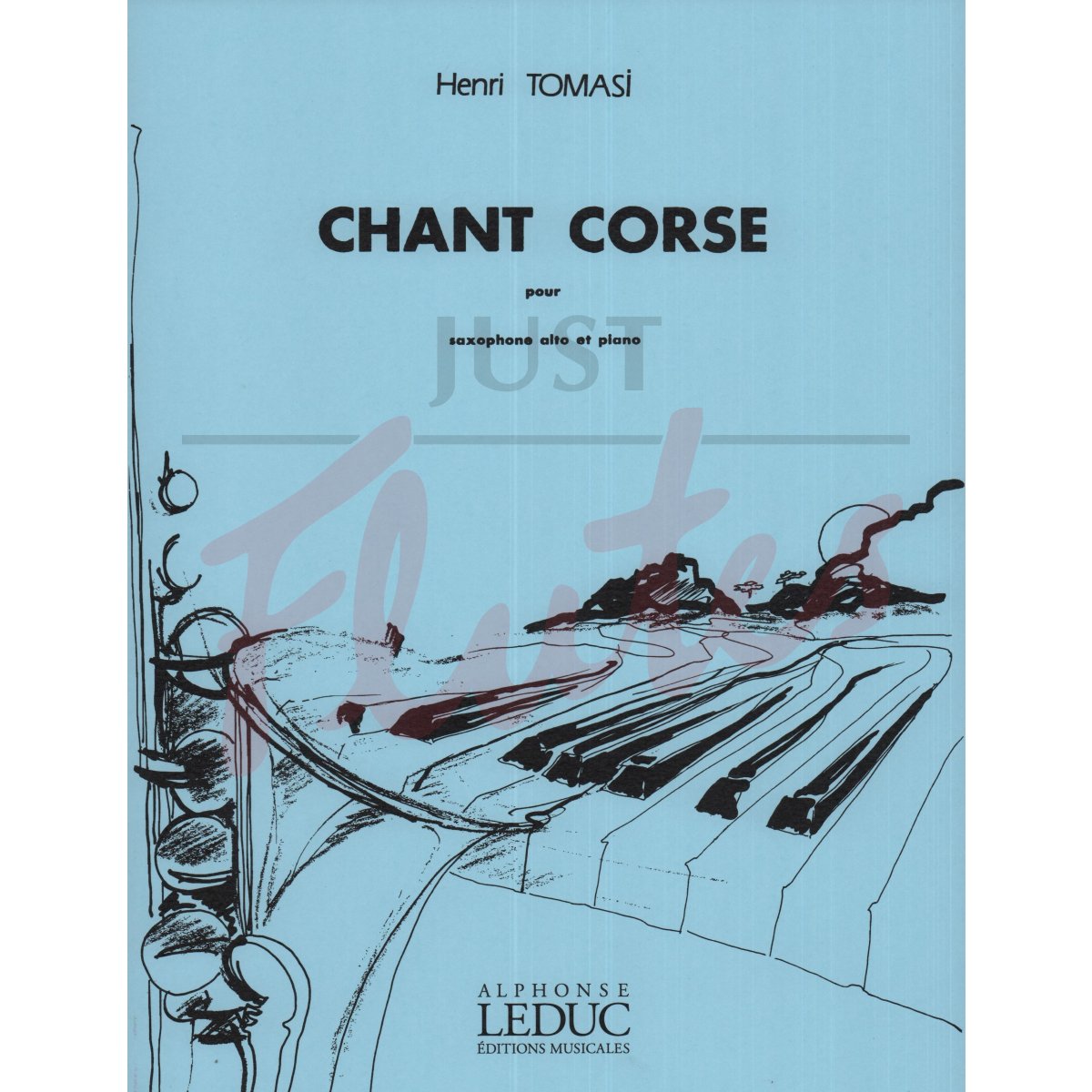 Chant Corse for Alto Saxophone and Piano