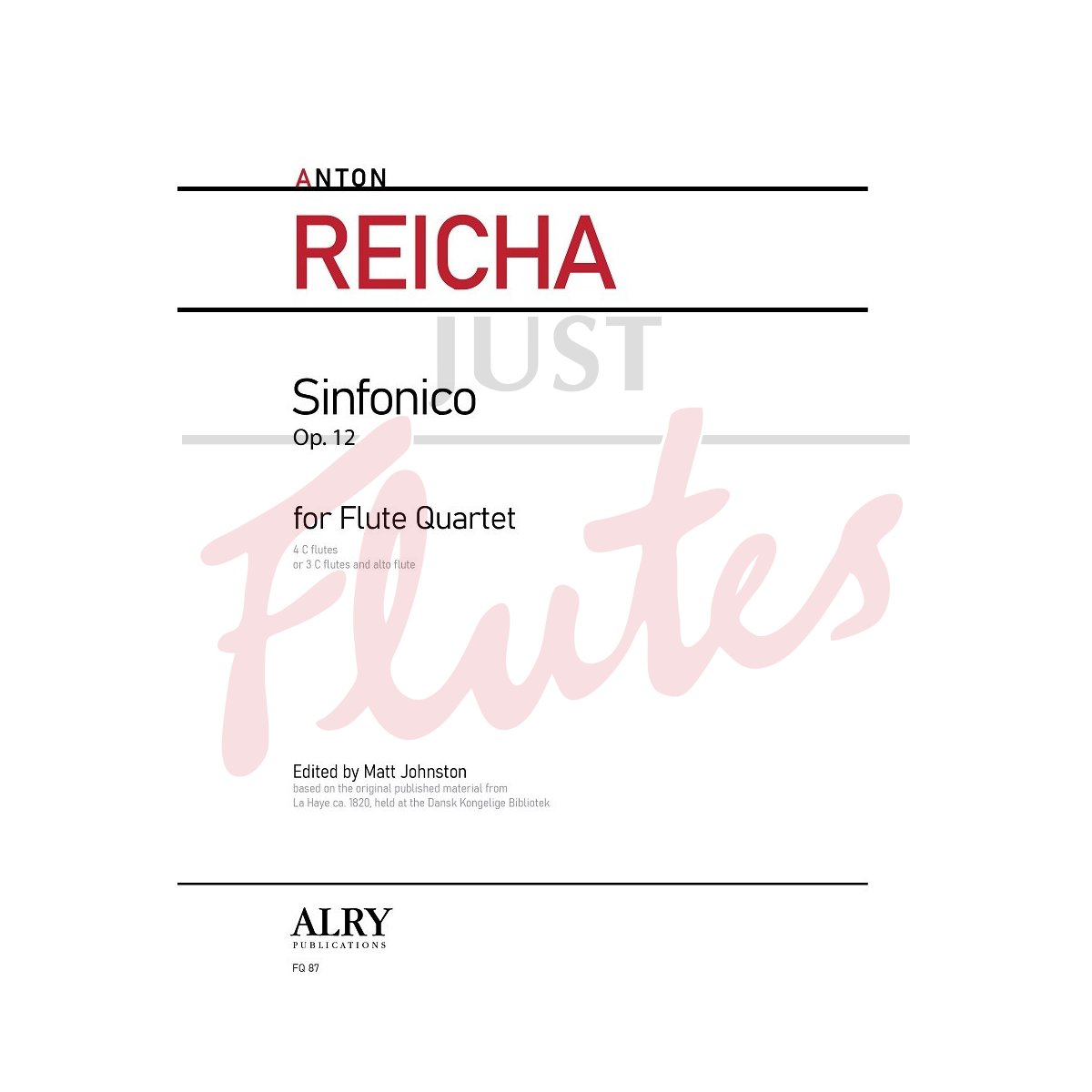 Sinfonico for Flute Quartet