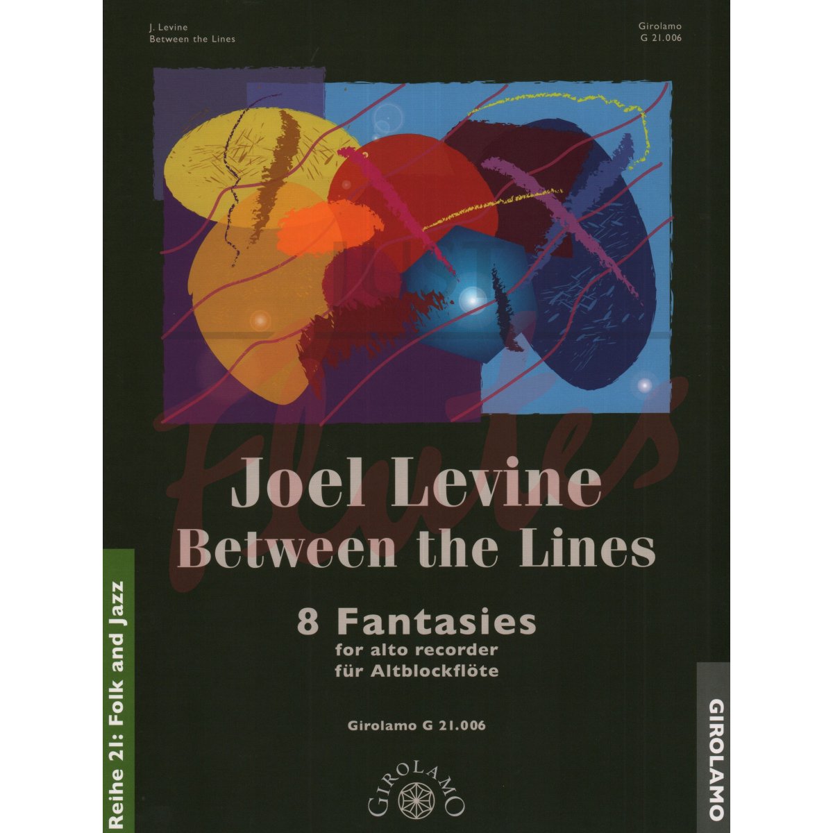Between the Lines: 8 Fantasies for Solo Treble Recorder/Flute