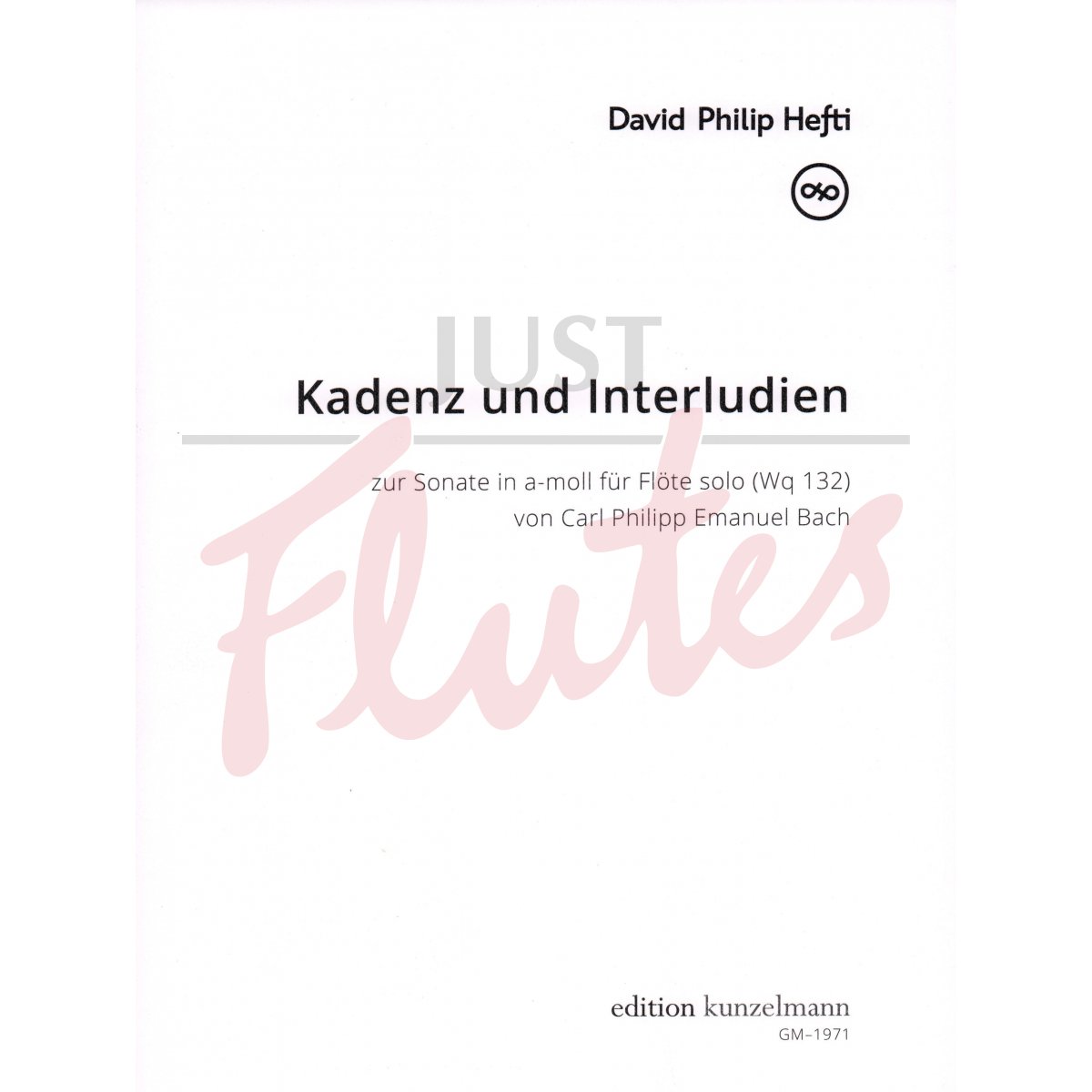 Cadenzas and Interludes for Sonata in A minor (Wq 132) for Solo Flute